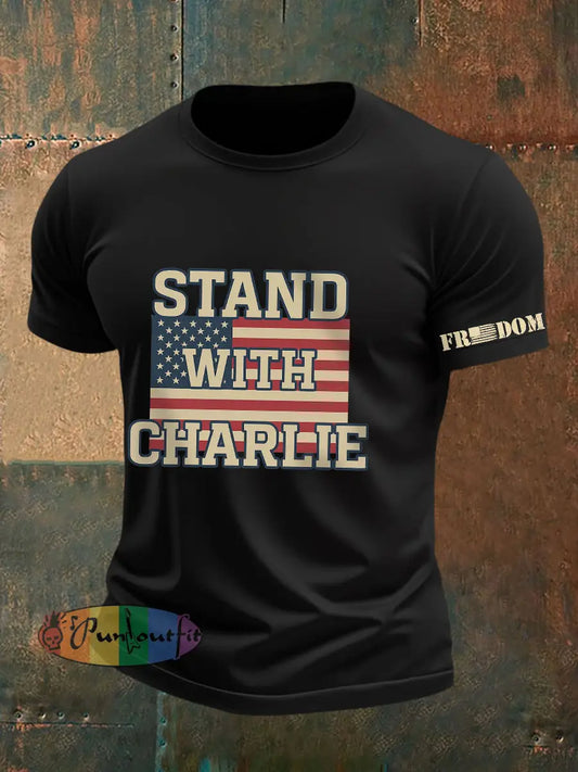 Men’s FREEDOM T-shirt Black / S