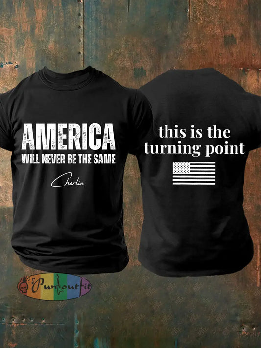 Men’s FREEDOM T-shirt Black / S