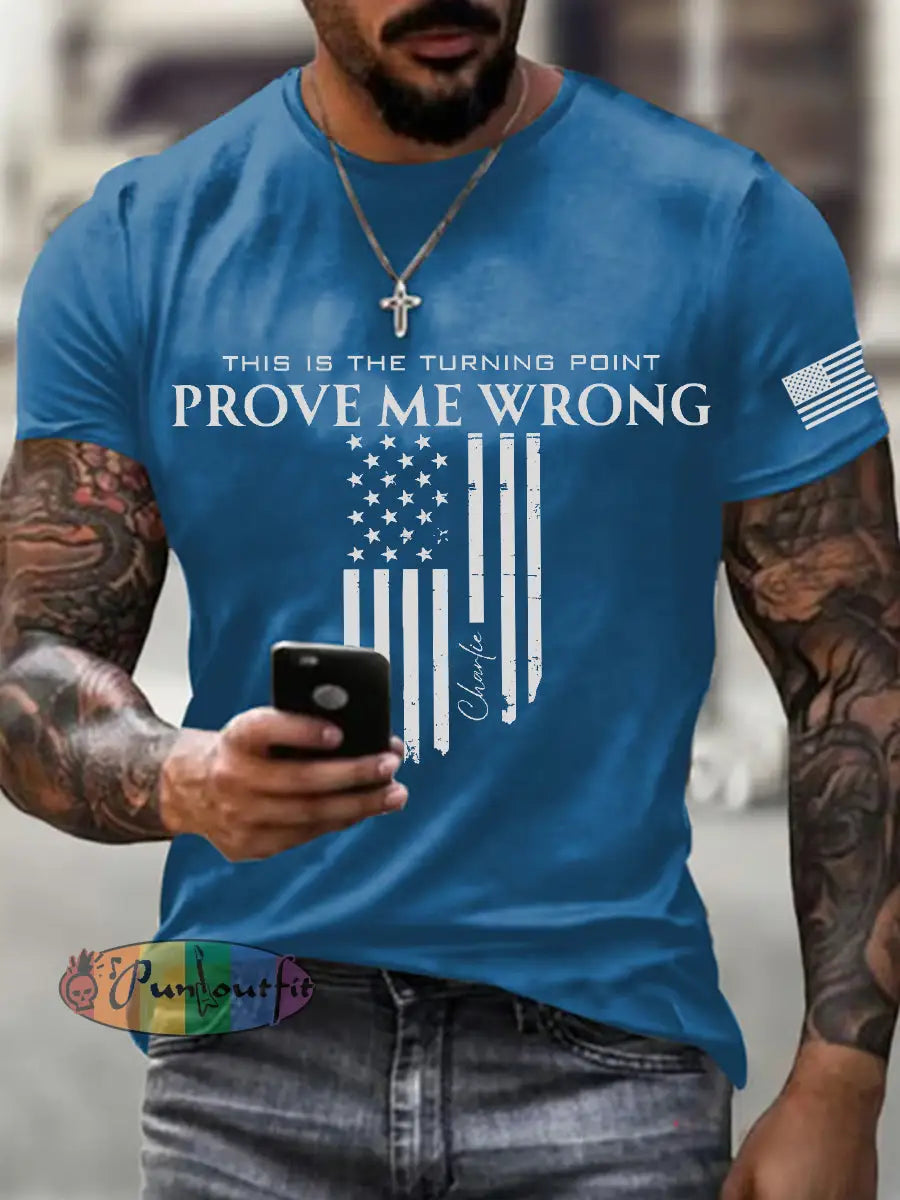 Men’s FREEDOM T-shirt Blue / S