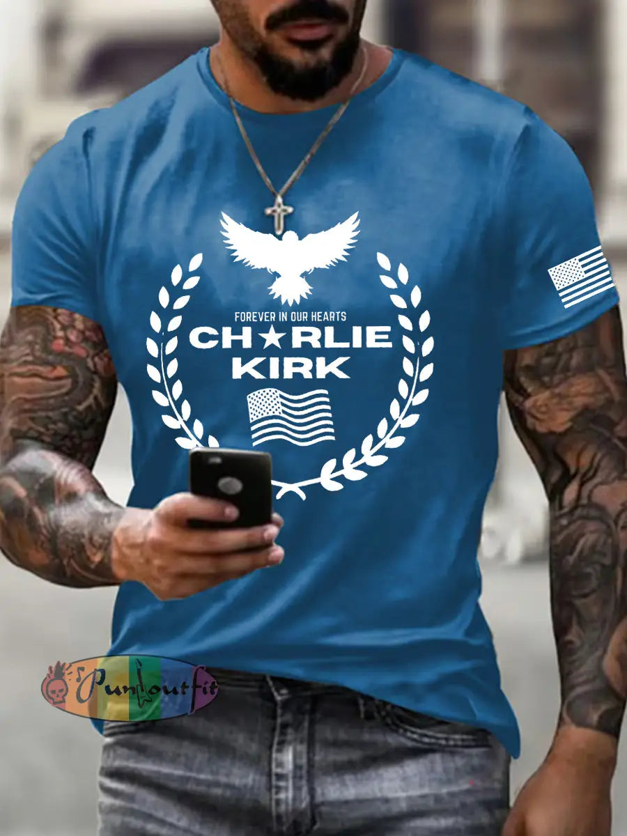 Men’s FREEDOM T-shirt Blue / S