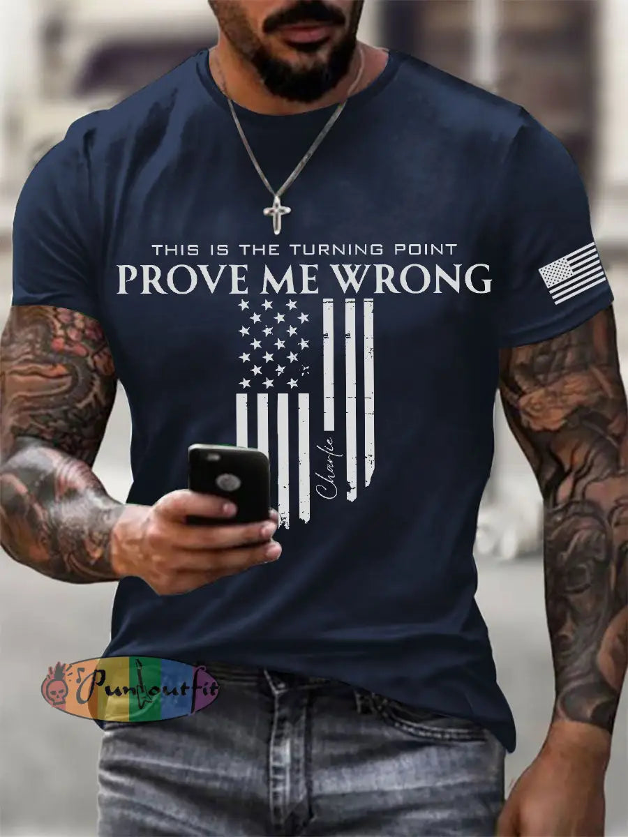 Men’s FREEDOM T-shirt Navy Blue / S