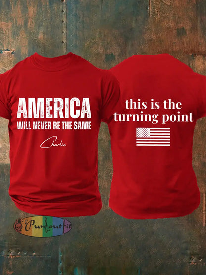 Men’s FREEDOM T-shirt Pure Red / S