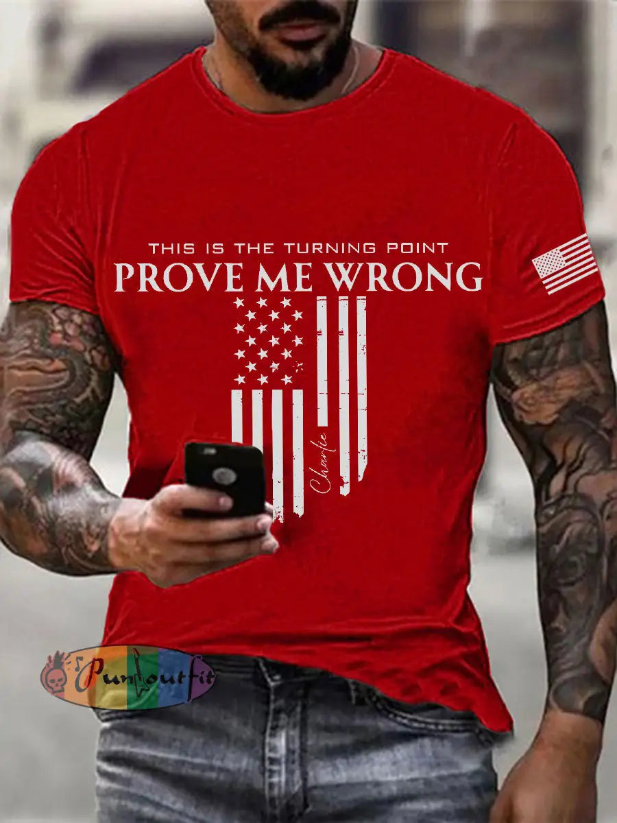 Men’s FREEDOM T-shirt Pure Red / S