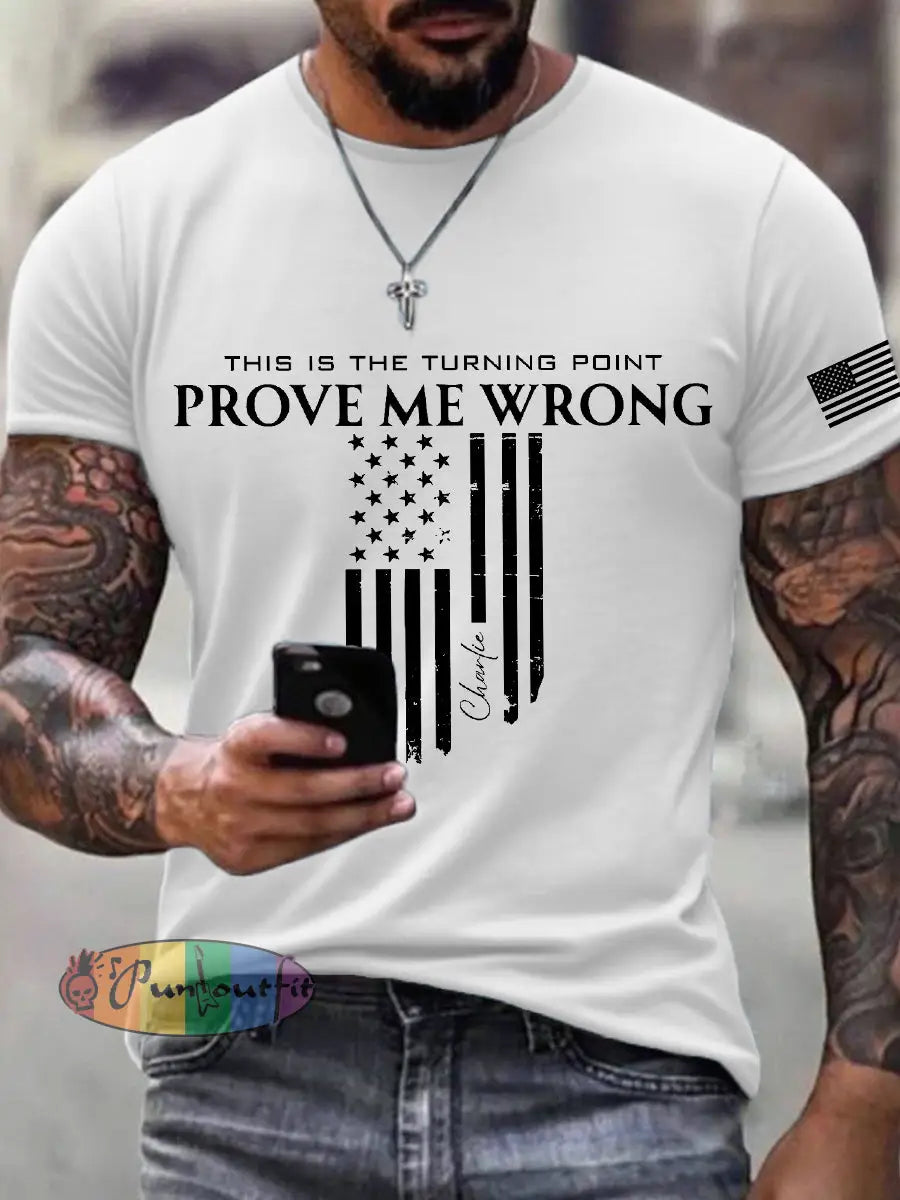 Men’s FREEDOM T-shirt White / S