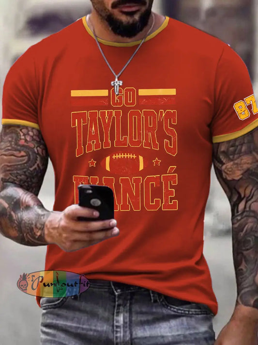 Men’s gym teacher and English teacher love story t shirt Red / S