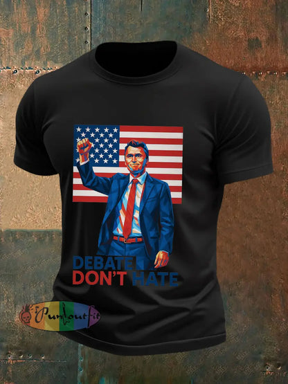 Men’s ’No Hate’ T-shirt Black / S