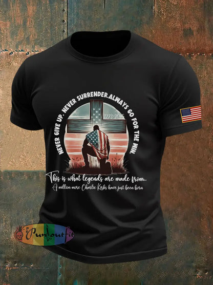 Men’s Patriot T-shirt Black / S