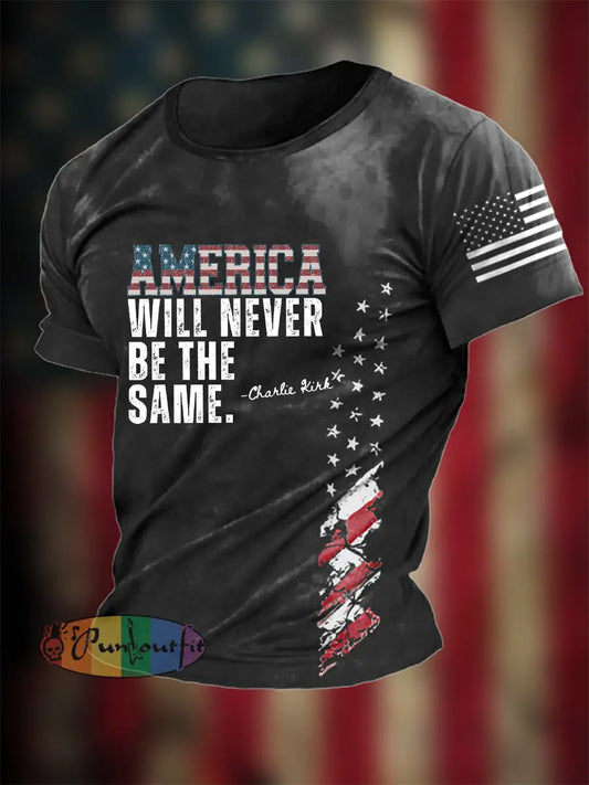 Men’s Patriot T-shirt Black / S