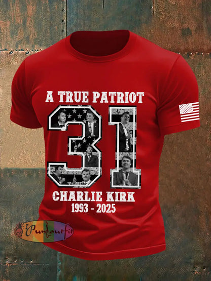 Men’s Patriot T-shirt Pure Red / S