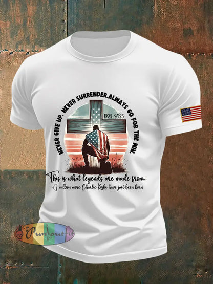 Men’s Patriot T-shirt White / S