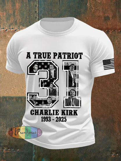 Men’s Patriot T-shirt White / S