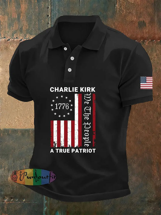 Men’s Retro Turning Point Casual Polo Shirt A / S