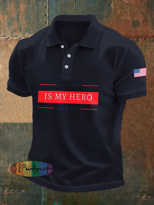 Men’s Retro Turning Point Casual Polo Shirt A / S