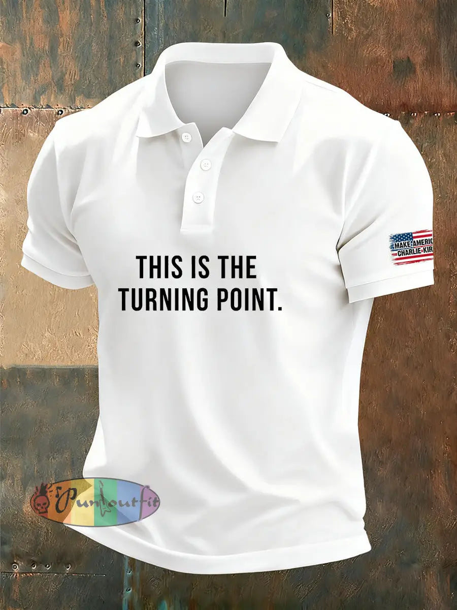 Men’s Retro Turning Point Casual Polo Shirt A / S