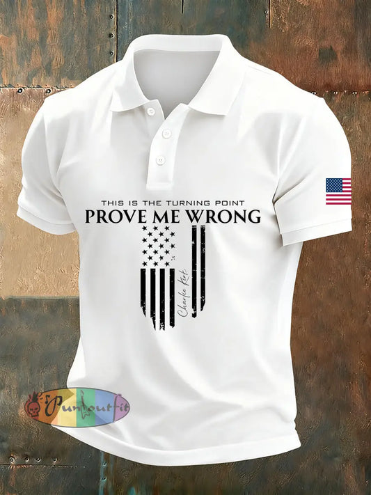 Men’s Retro Turning Point Casual Polo Shirt A / S