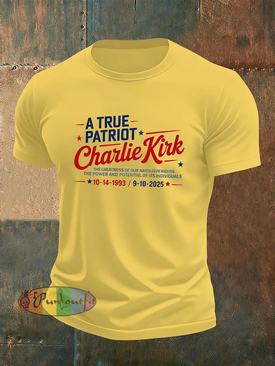Men’s Retro Turning Point Casual T-Shirt A / S