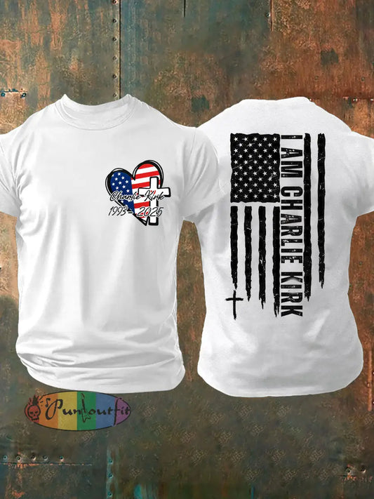Men’s True Patriot 31 Printed T-shirt White / S