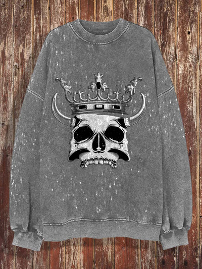 Men's printed crewneck sweatshirt