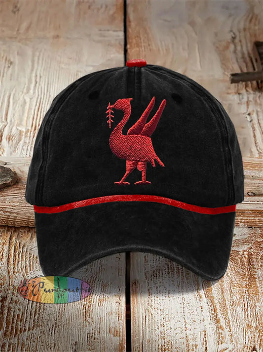 The liver bird and unisex hats Black / ONE