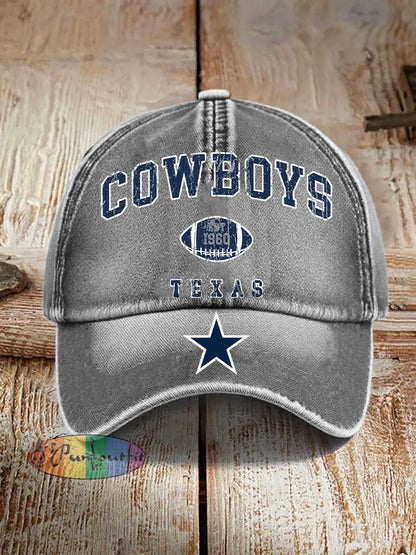 Unisex American football hats Gray / ONE