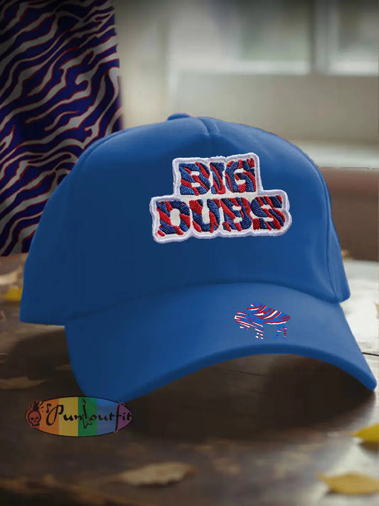 Unisex Buffalo Football Lover Printed Hat Blue / ONE