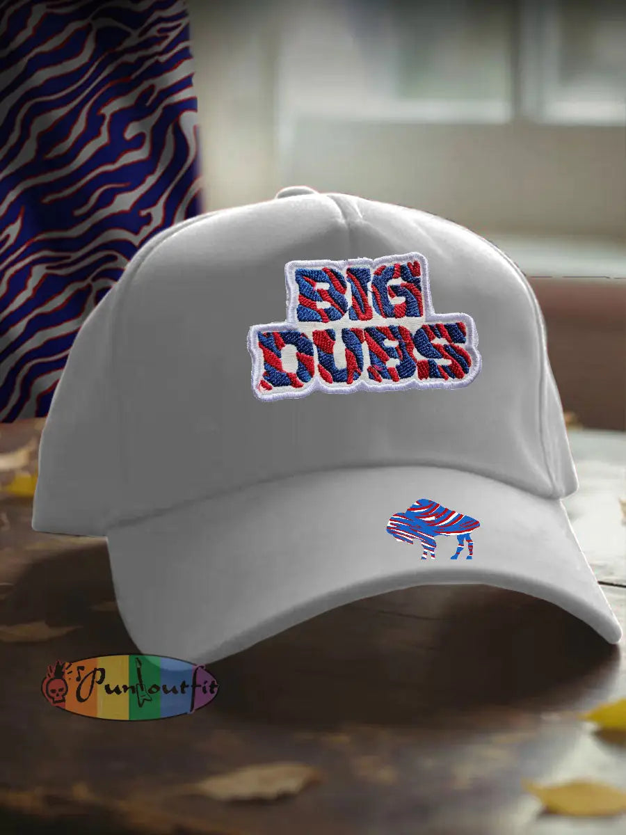 Unisex Buffalo Football Lover Printed Hat Light Gray / ONE