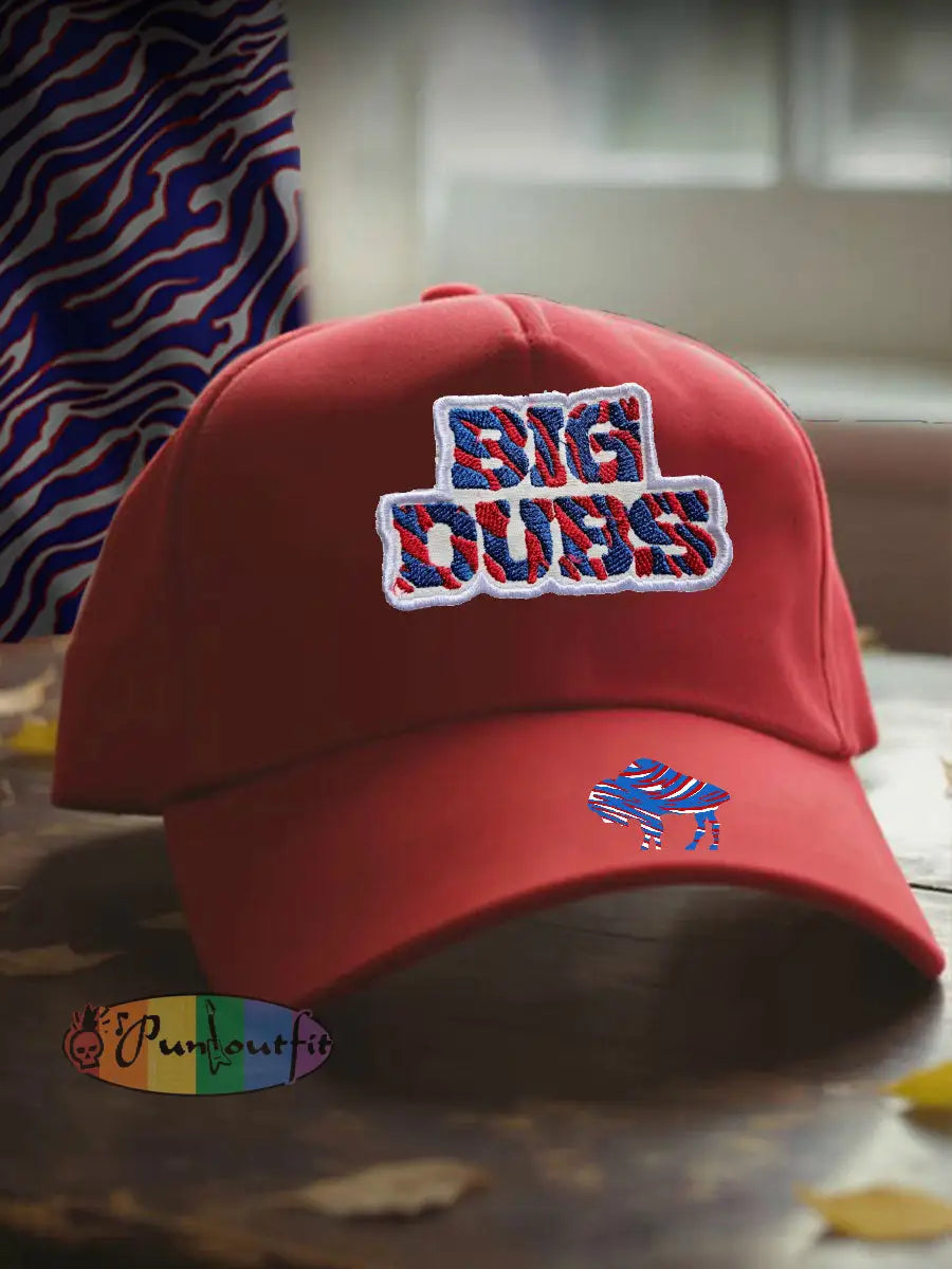 Unisex Buffalo Football Lover Printed Hat Red / ONE