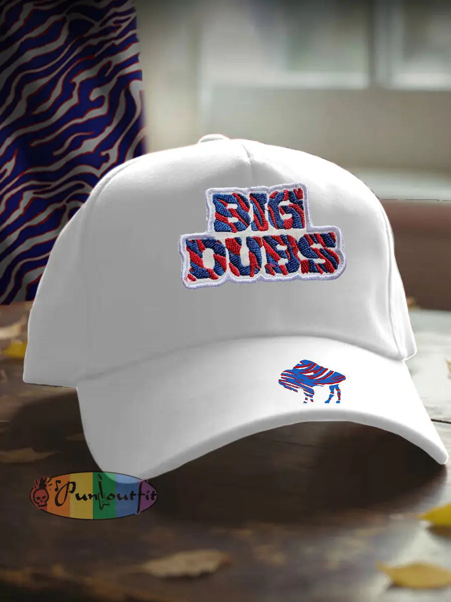 Unisex Buffalo Football Lover Printed Hat White / ONE