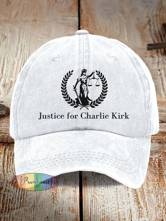 Unisex Charlie Kirk Commemorative Printed Hat A / S