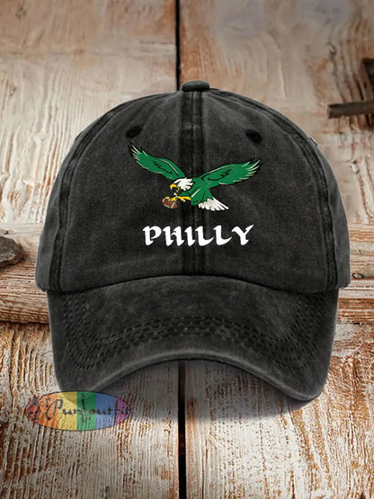 Unisex Fly Eagles! Football Fans Lovers Gameday Hat Black / ONE