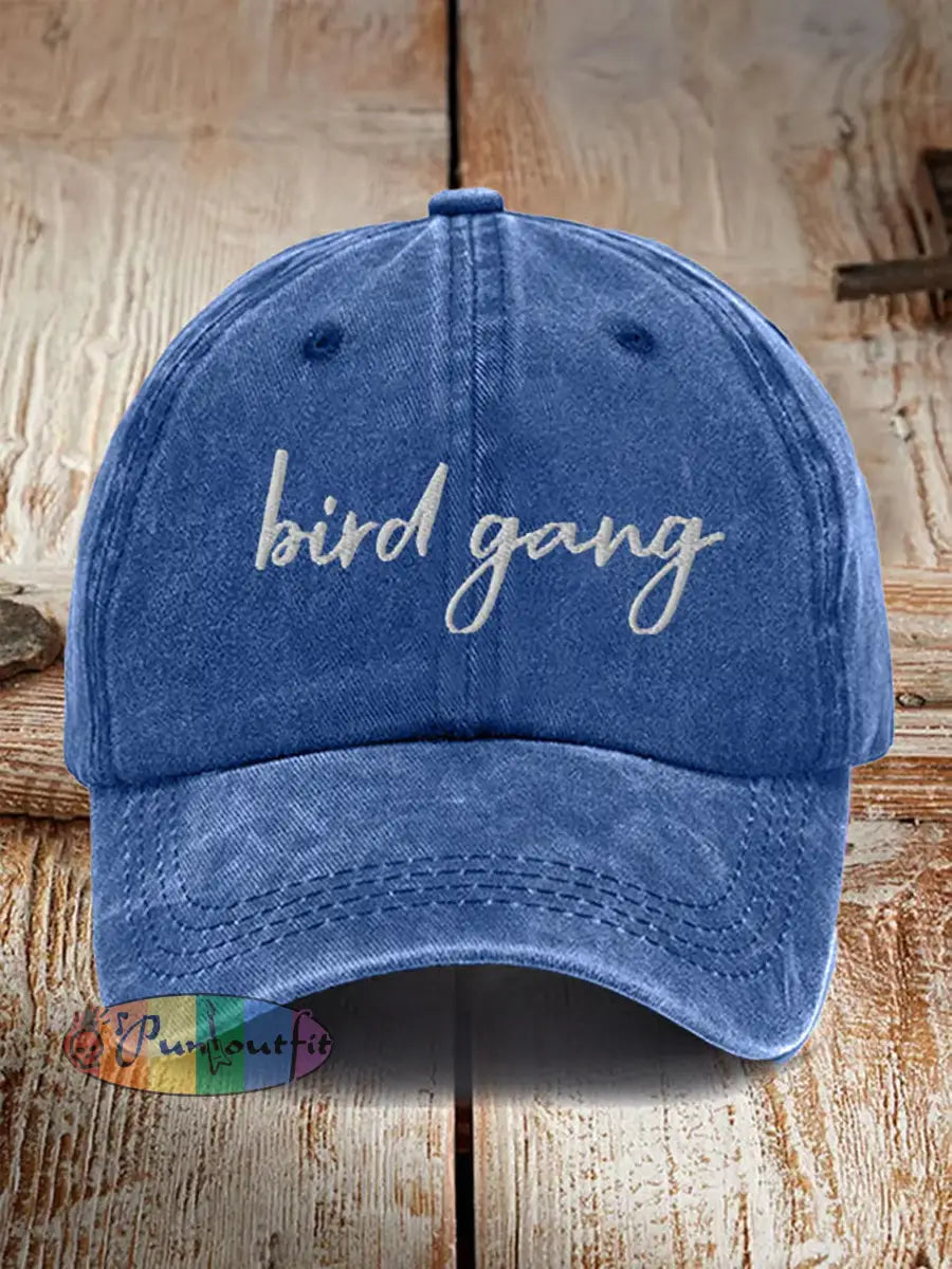 Unisex Football Fans Lovers Gameday Casual Design Print Hat Blue / ONE