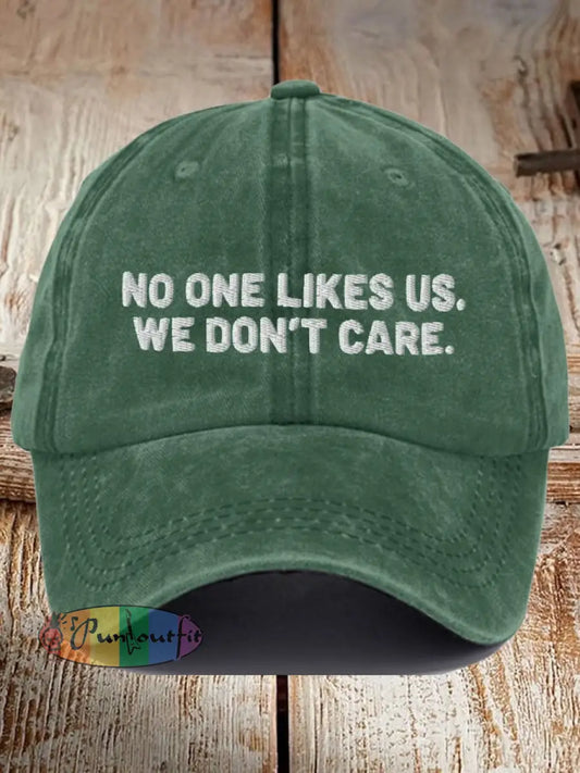Unisex Football Fans Lovers Gameday Casual Design Print Hat Green / ONE