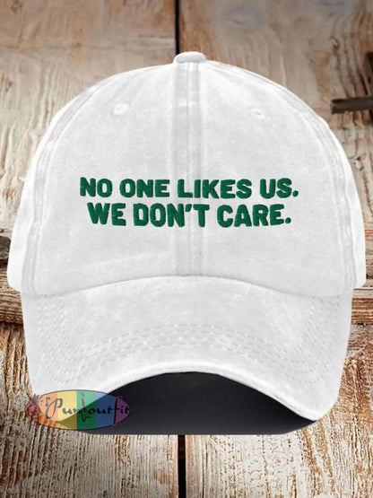 Unisex Football Fans Lovers Gameday Casual Design Print Hat White / ONE