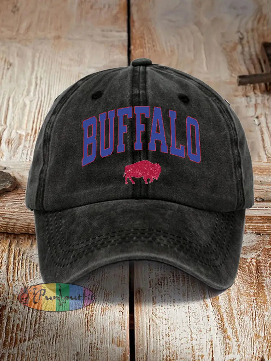 Unisex Football Fans Lovers Gameday Casual Hat Black / ONE