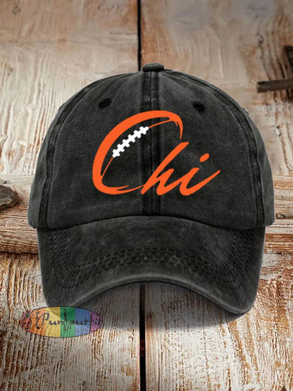 Unisex Football Fans Lovers Gameday Hat Black / ONE