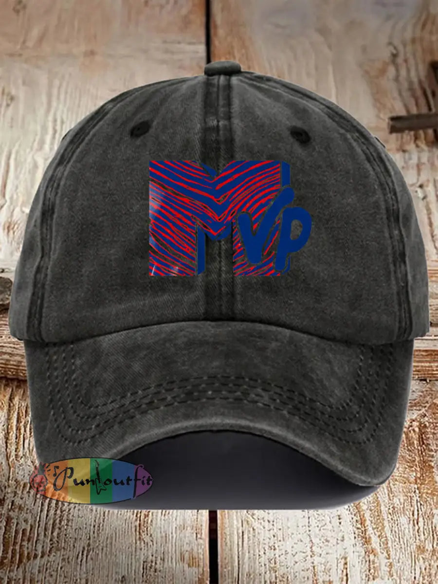 Unisex Go Buffalo Football Fans Lovers Gameday Print Hat Black / ONE