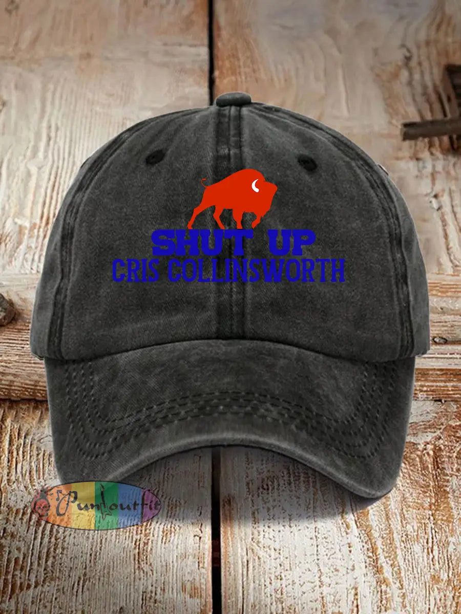 Unisex Go Buffalo Football Fans Lovers Gameday Print Hat Black / ONE