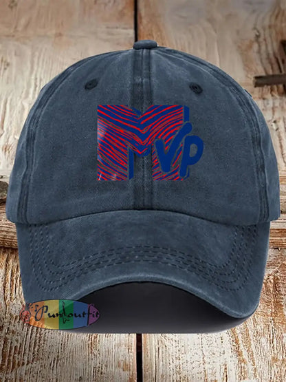 Unisex Go Buffalo Football Fans Lovers Gameday Print Hat Navy Blue / ONE