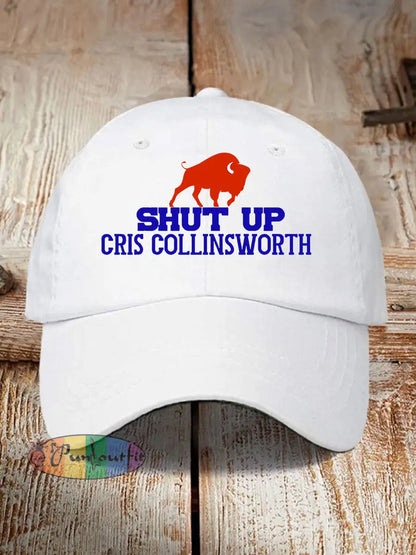 Unisex Go Buffalo Football Fans Lovers Gameday Print Hat White / ONE