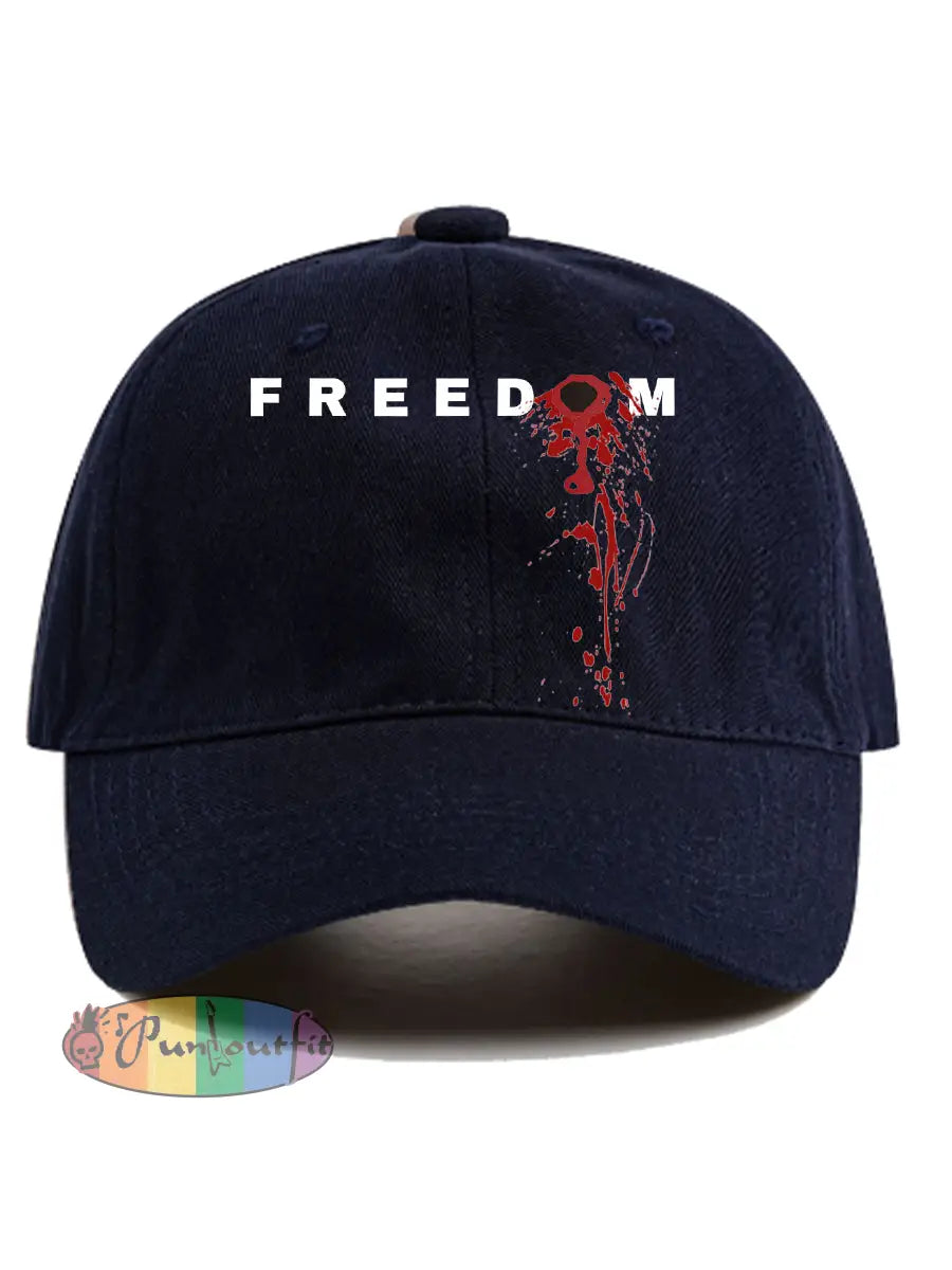 Unisex patriot hat Navy Blue / ONE
