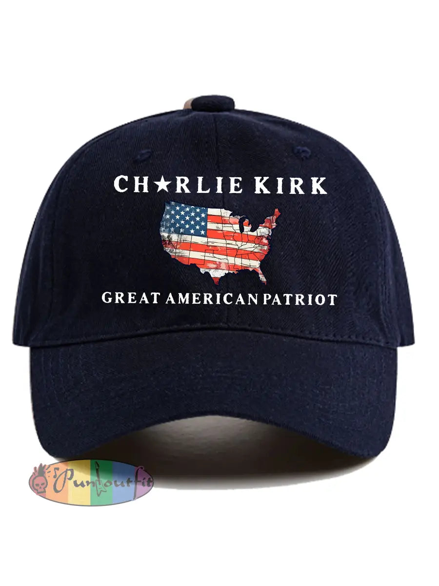 Unisex Patriot hat Navy Blue / ONE