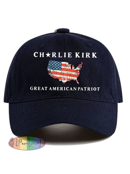 Unisex Patriot hat Navy Blue / ONE