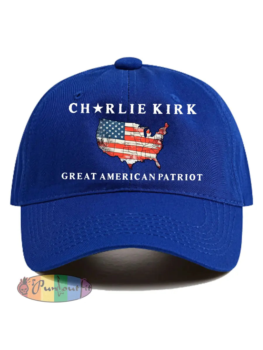 Unisex Patriot hat Royal Blue / ONE