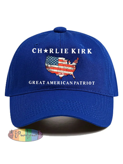 Unisex Patriot hat Royal Blue / ONE