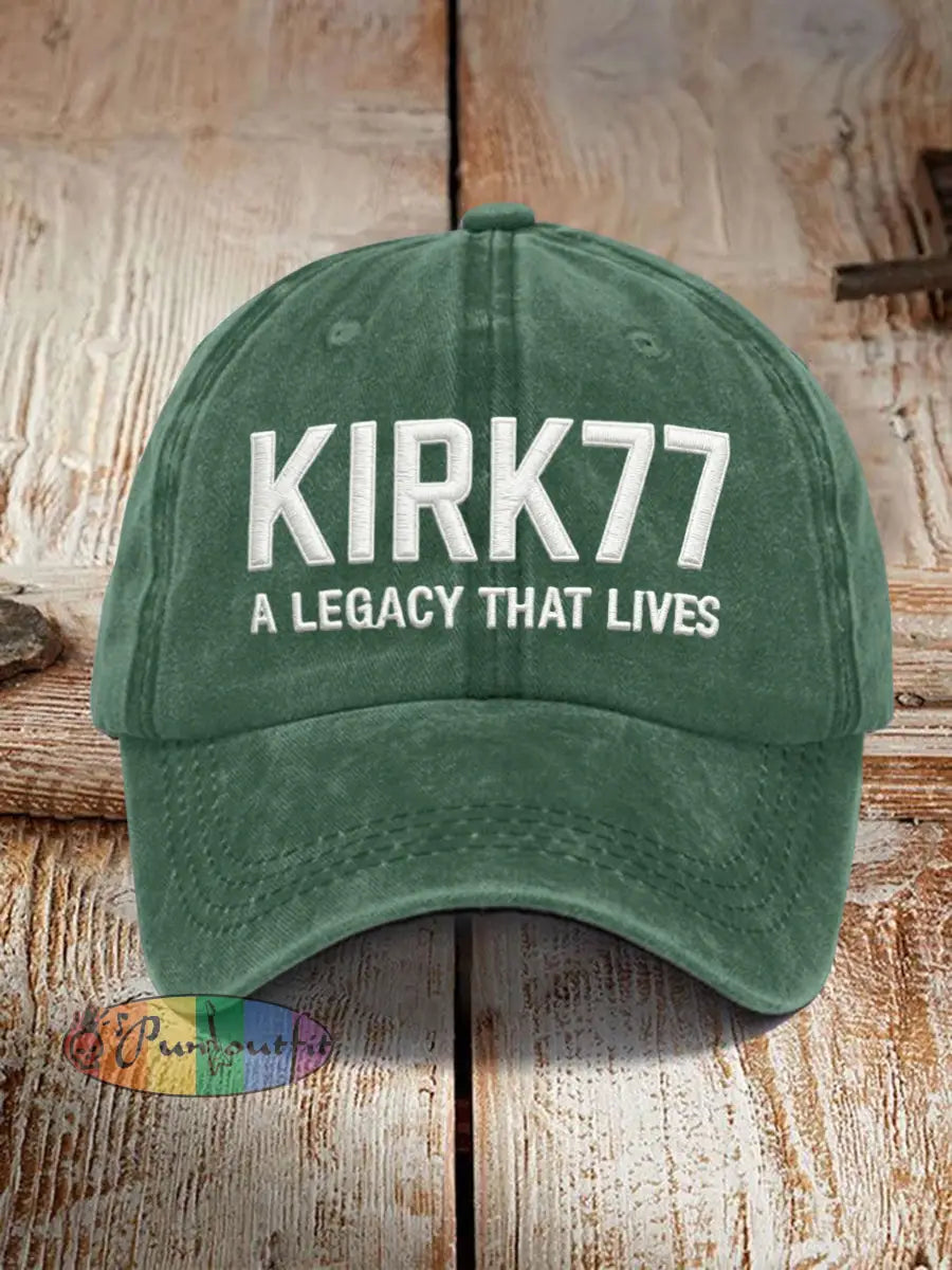 Unisex Resort Kirk77 A Legacy That Lives Design Print Hat Green / ONE