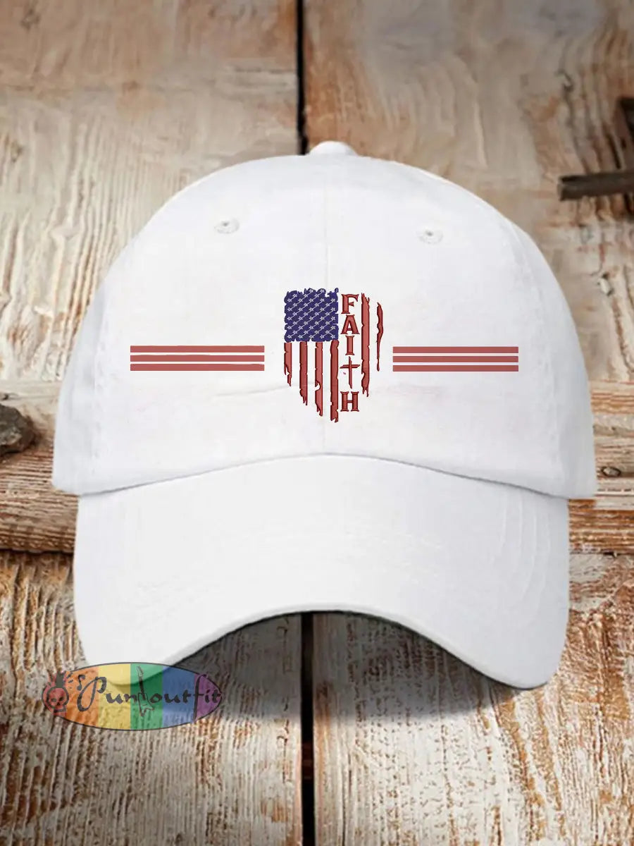 Unisex Retro Faith Casual Hat A