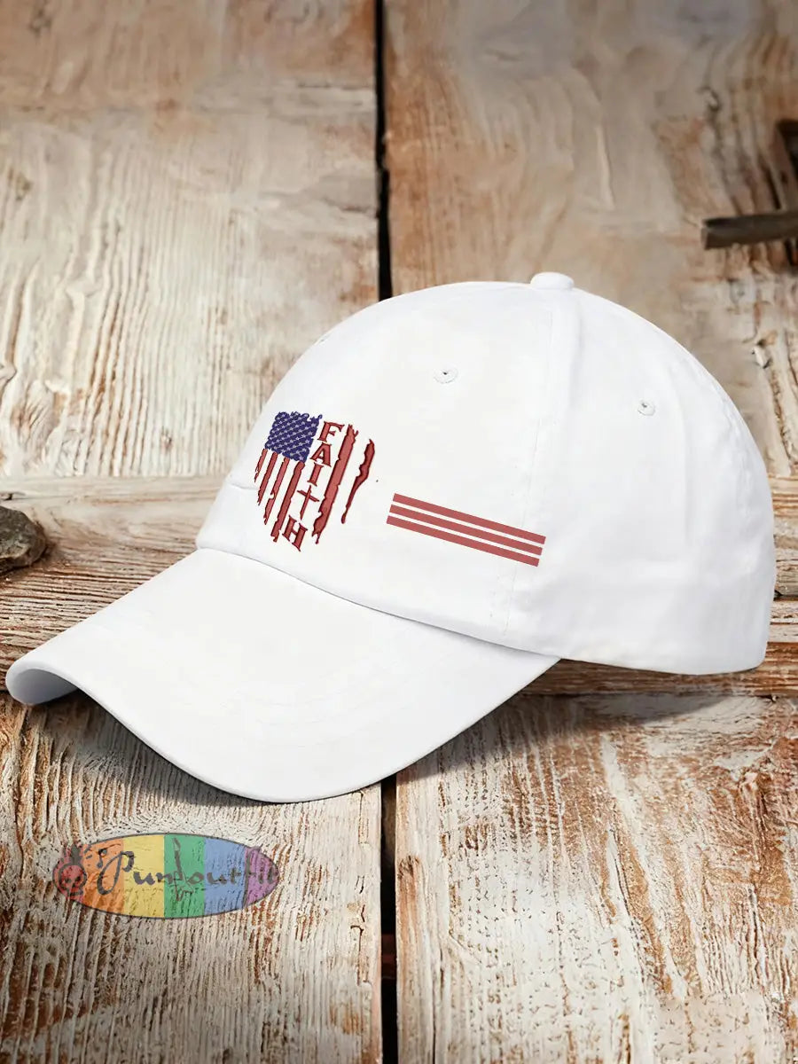 Unisex Retro Faith Casual Hat A