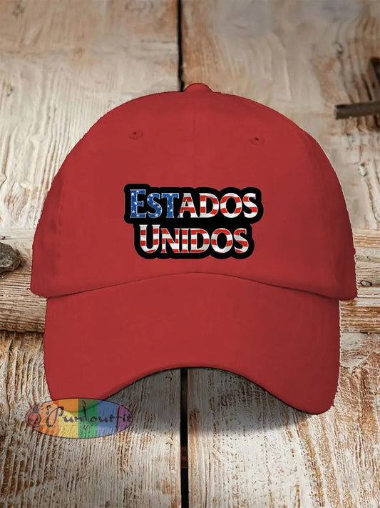 Unisex Retro Freedom American Flag Commemorative Hat A
