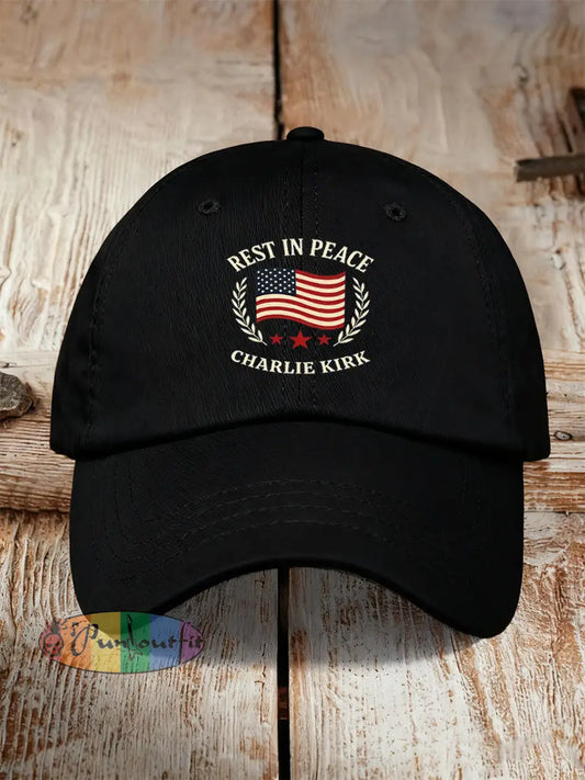 Unisex Vintage Art Printed Casual Hat A