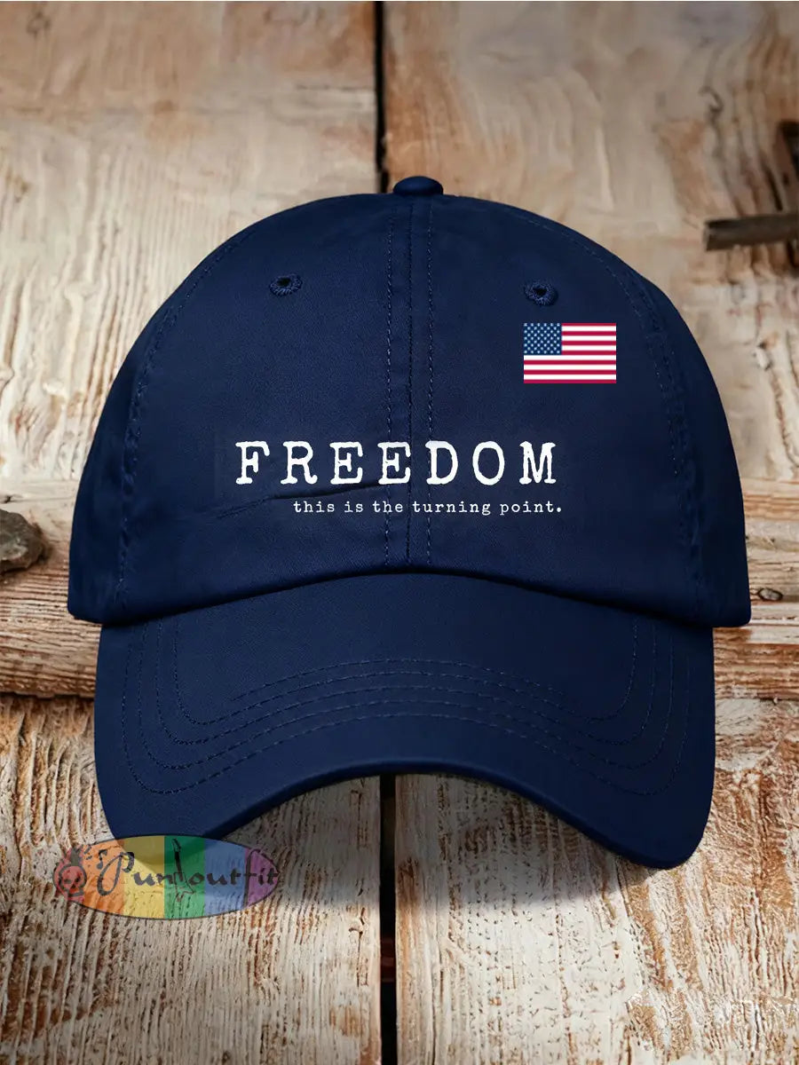 Unisex Vintage Freedom Casual Hat A